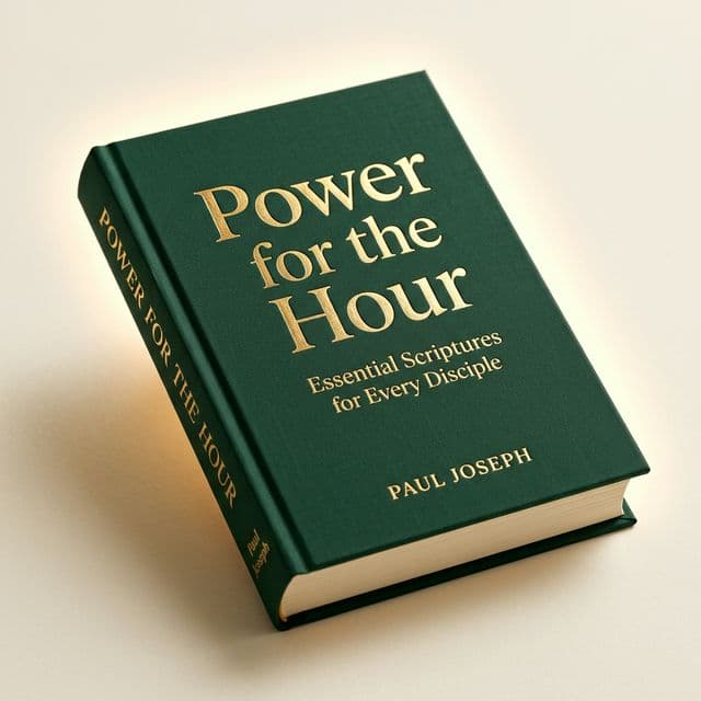 Power for the Hour by Paul Joseph — Book Mockup