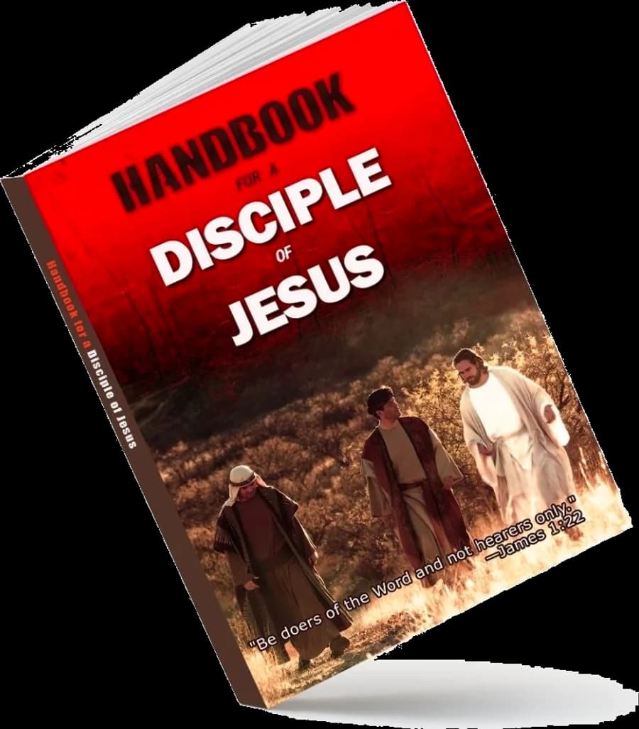 Handbook for a Disciple of Jesus by Paul Joseph — paperback mockup